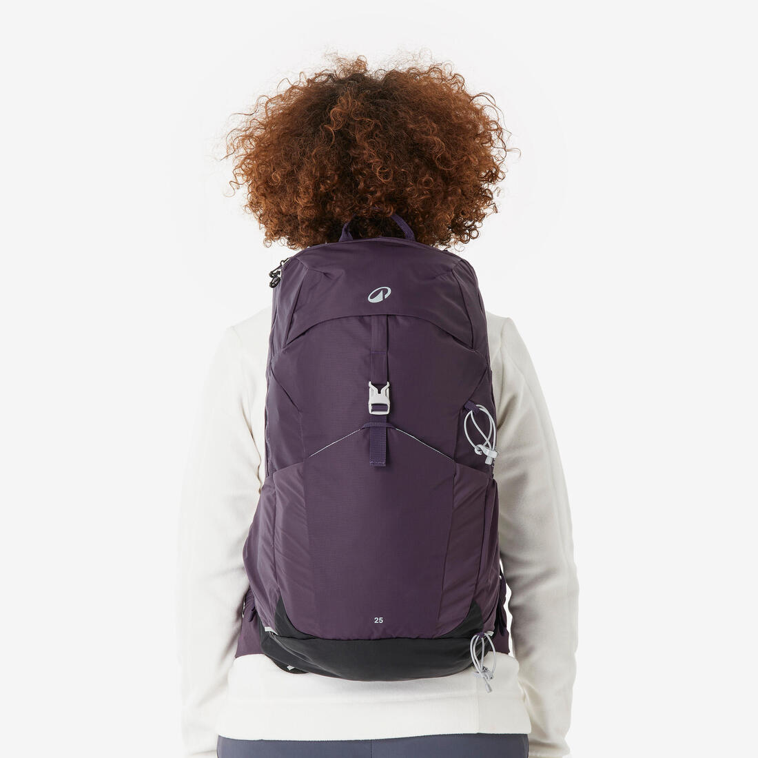 Sac à dos de randonnée ventilé 25L, MH500 khaki