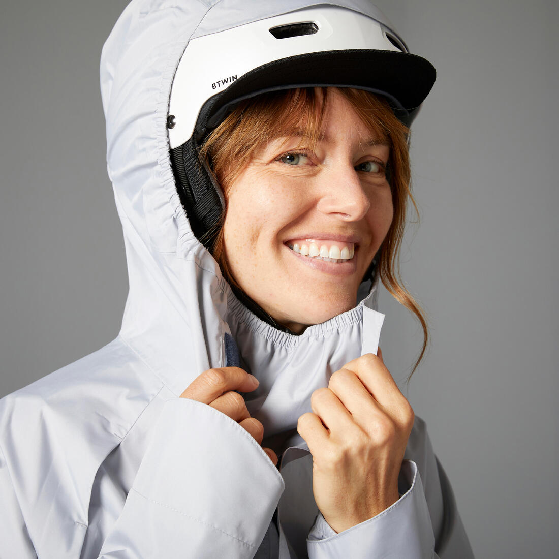 Poncho pluie vélo ville, visibilité de nuit, 540