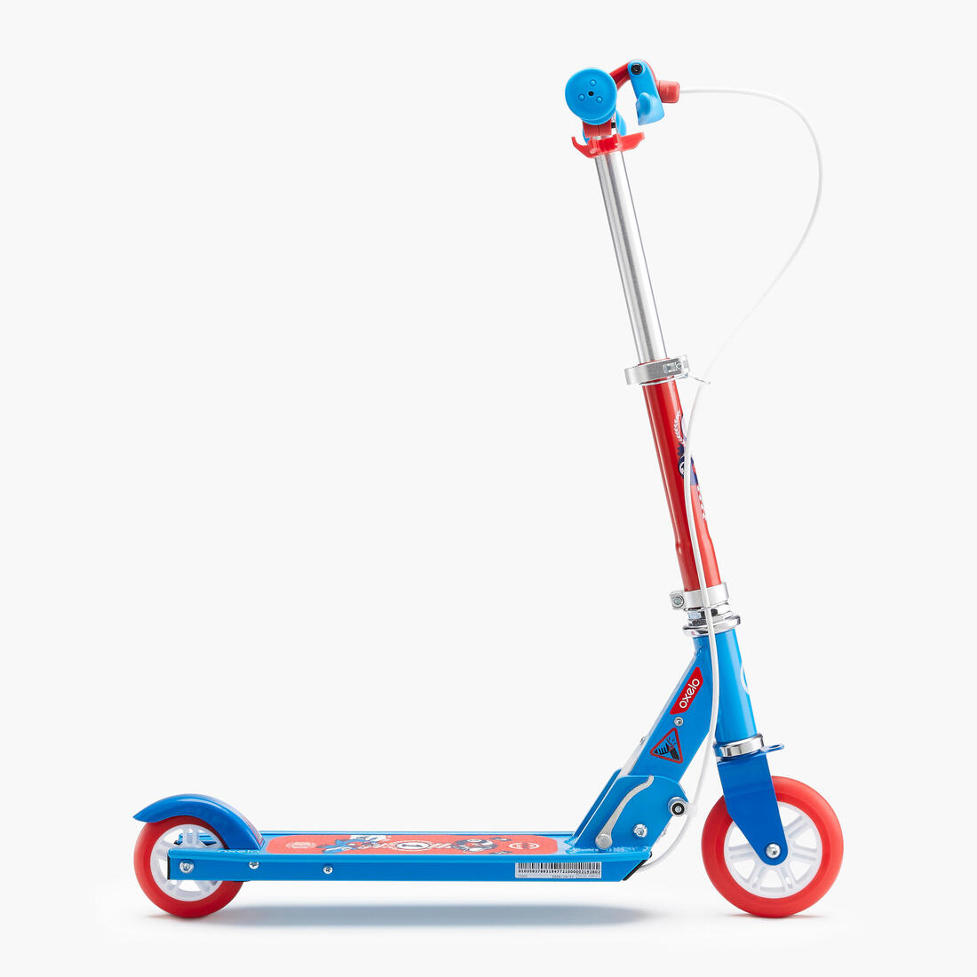 Trottinette enfant play 5 avec frein - Blanche Violette