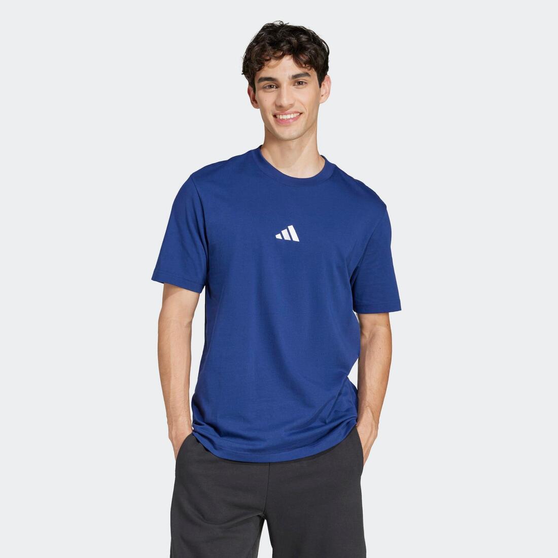 T-shirt de fitness en coton pour homme