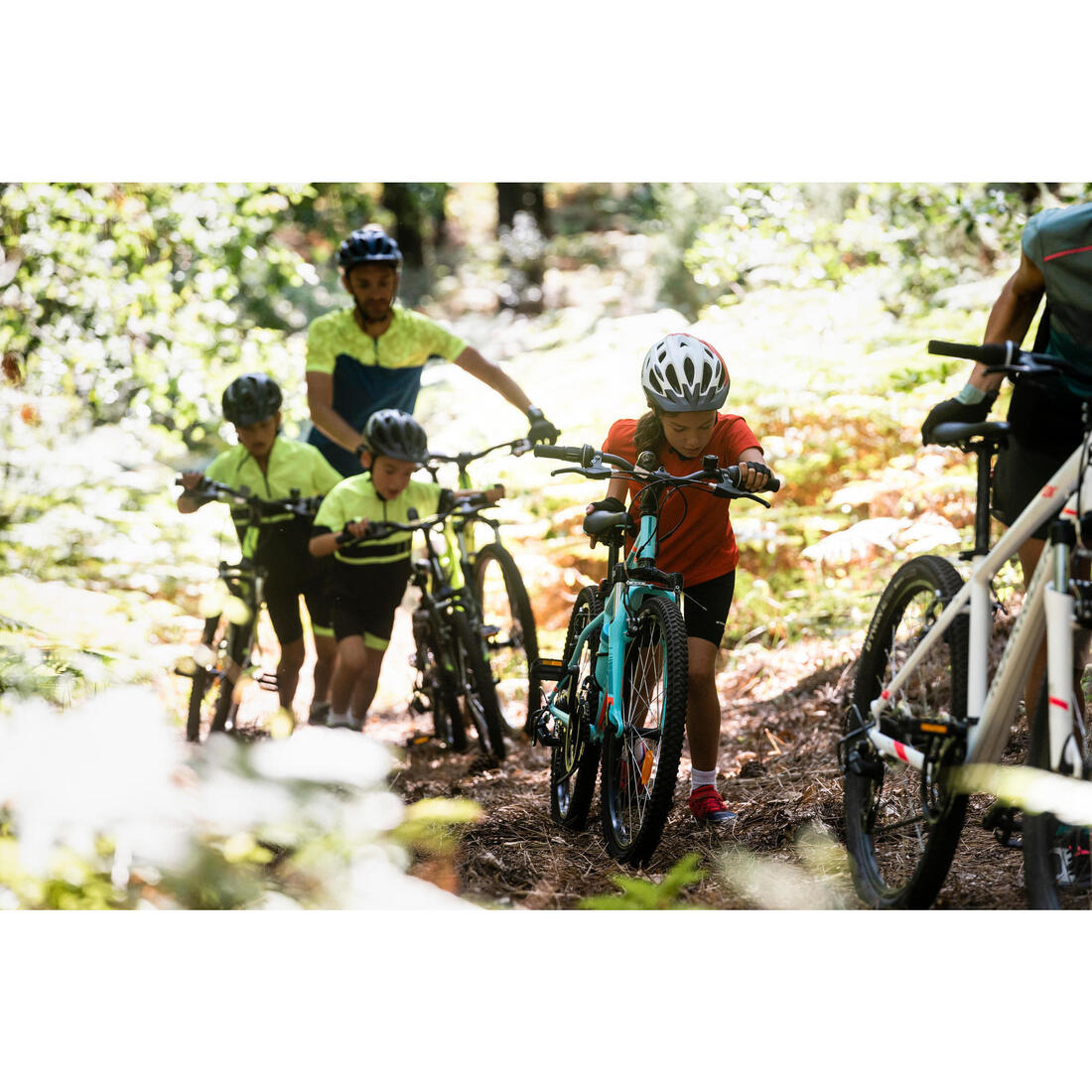 VTT ENFANT ROCKRIDER ST 500 24 POUCES 9-12 ans Jaune Fluo