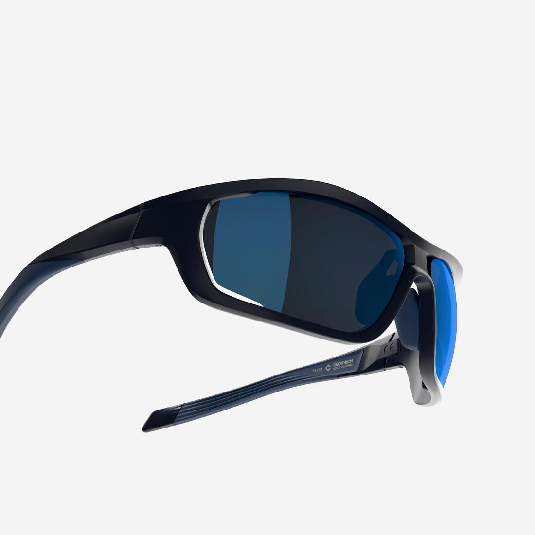 Lunettes de vélo PERF 100 PACK bleu interchangeables CAT 0+3