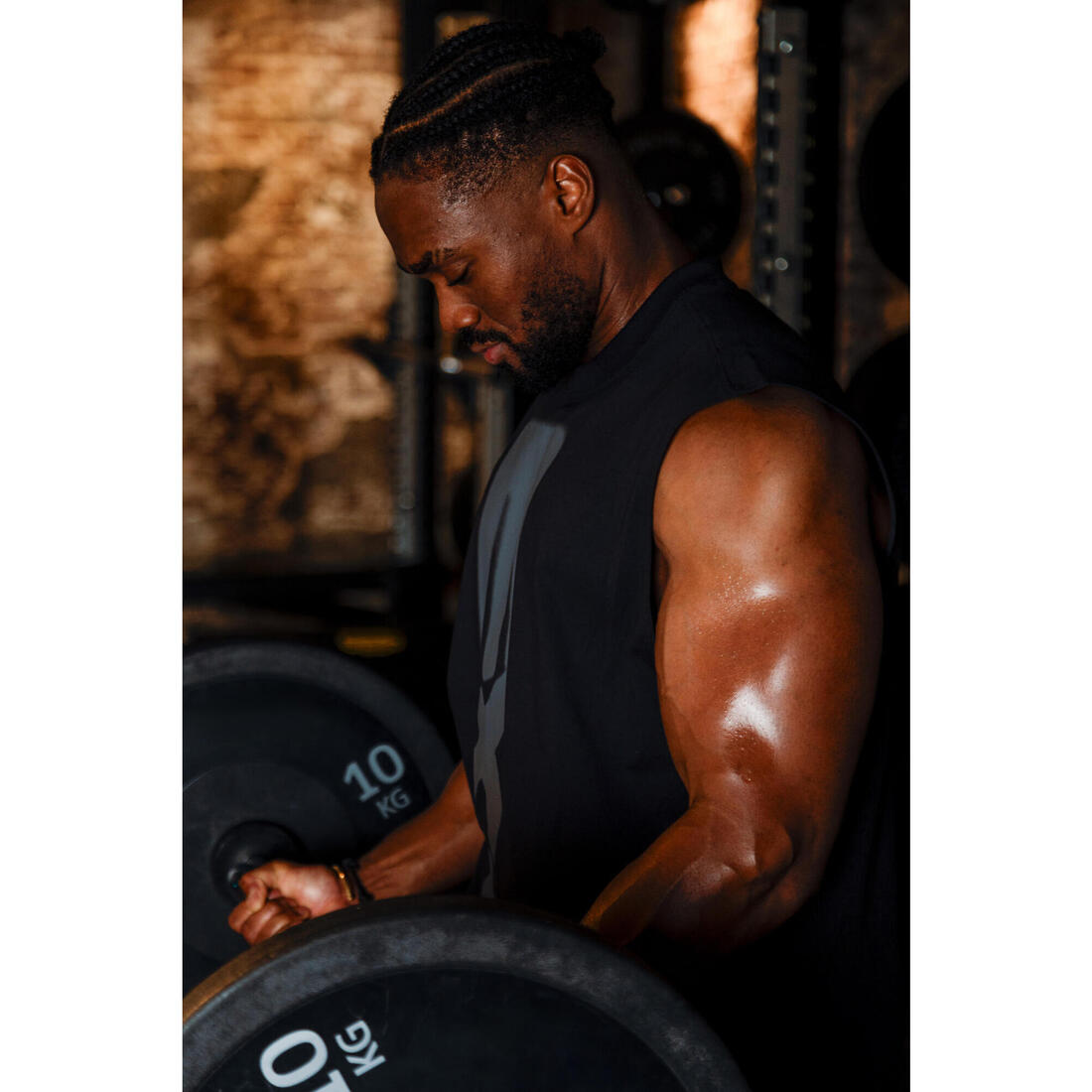 Débardeur de musculation oversize homme