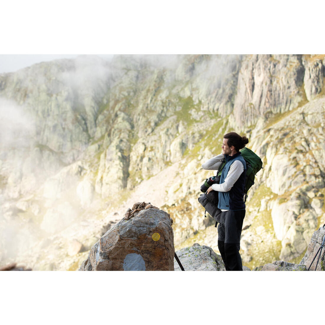 Pantalon modulable 2 en 1 et résistant de trek - MT500 - Homme