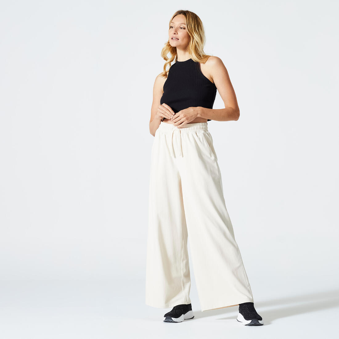 Pantalon ample fitness femme - 520