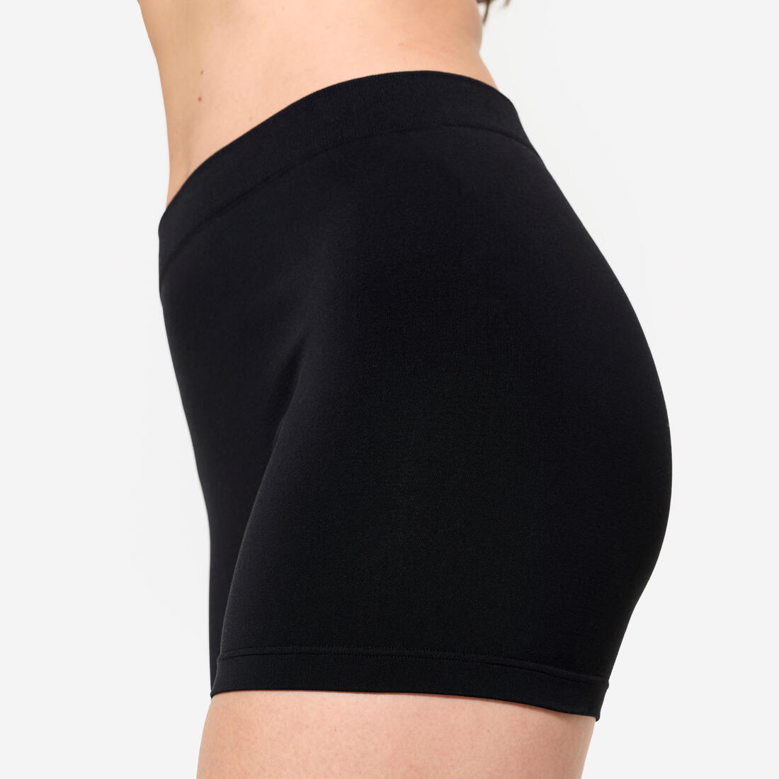Boxer short de sport taille haute Femme