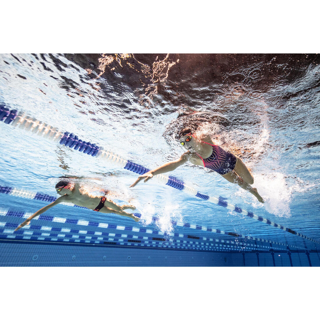 Maillot de bain de natation une pièce fille résistant chlore Lexa kali