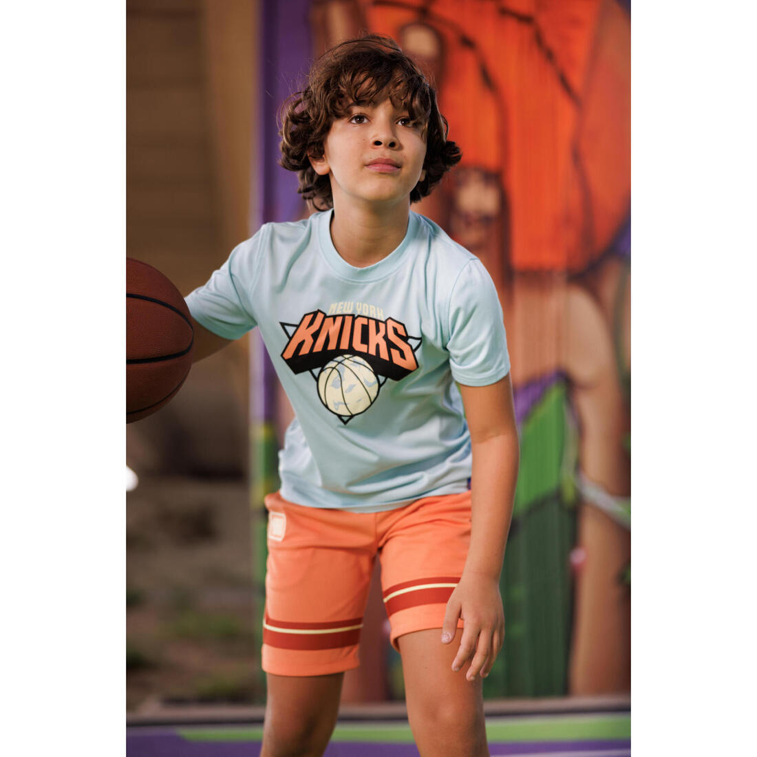T-shirt de basket NBA Miami Heat enfant, 900