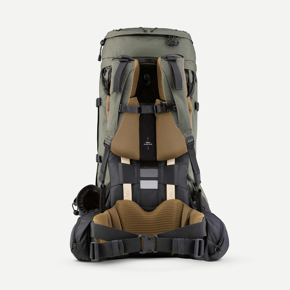 Sac à dos de trekking homme 50+10l - mt900 symbium