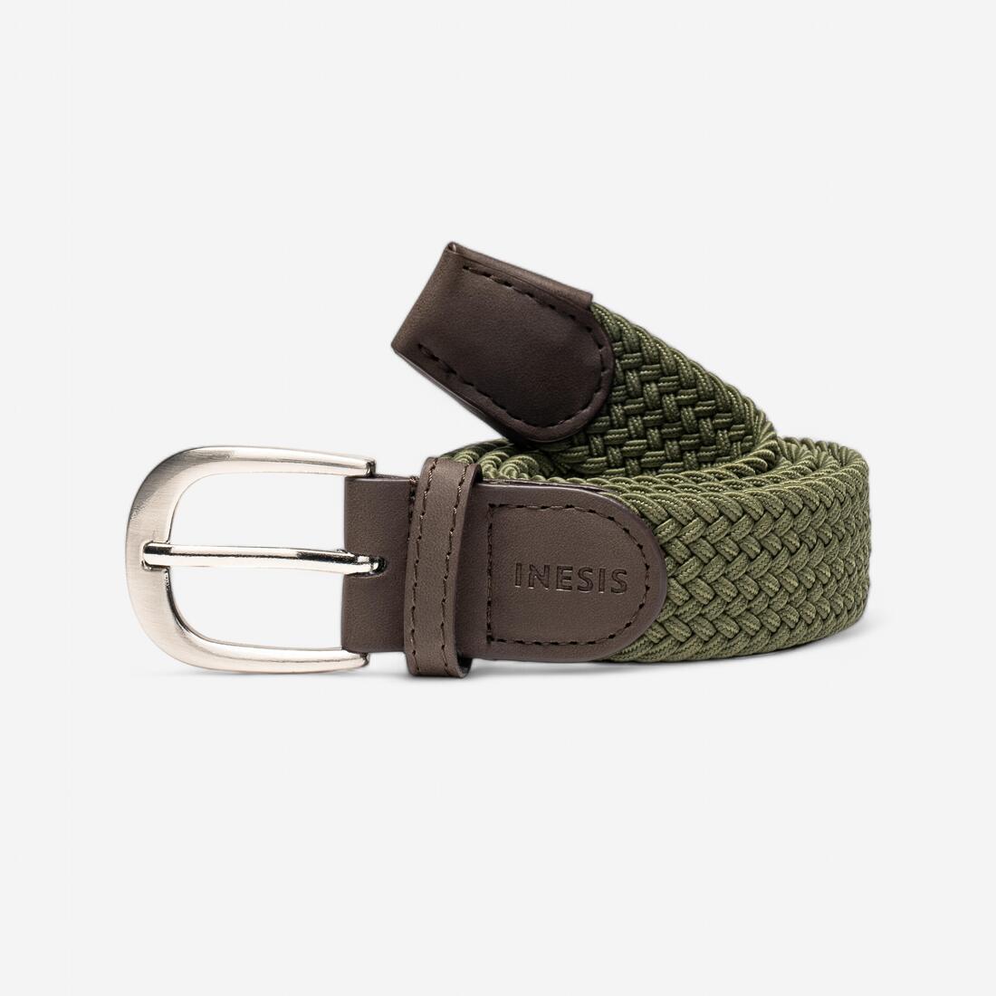 Ceinture de golf tressée élastique & extensible