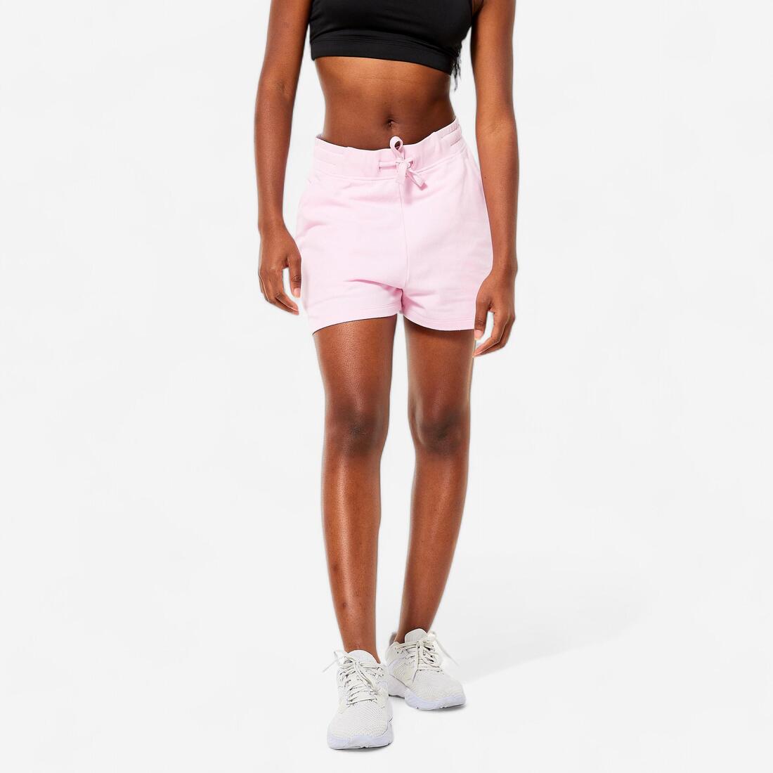 Short fitness femme - 520 écru