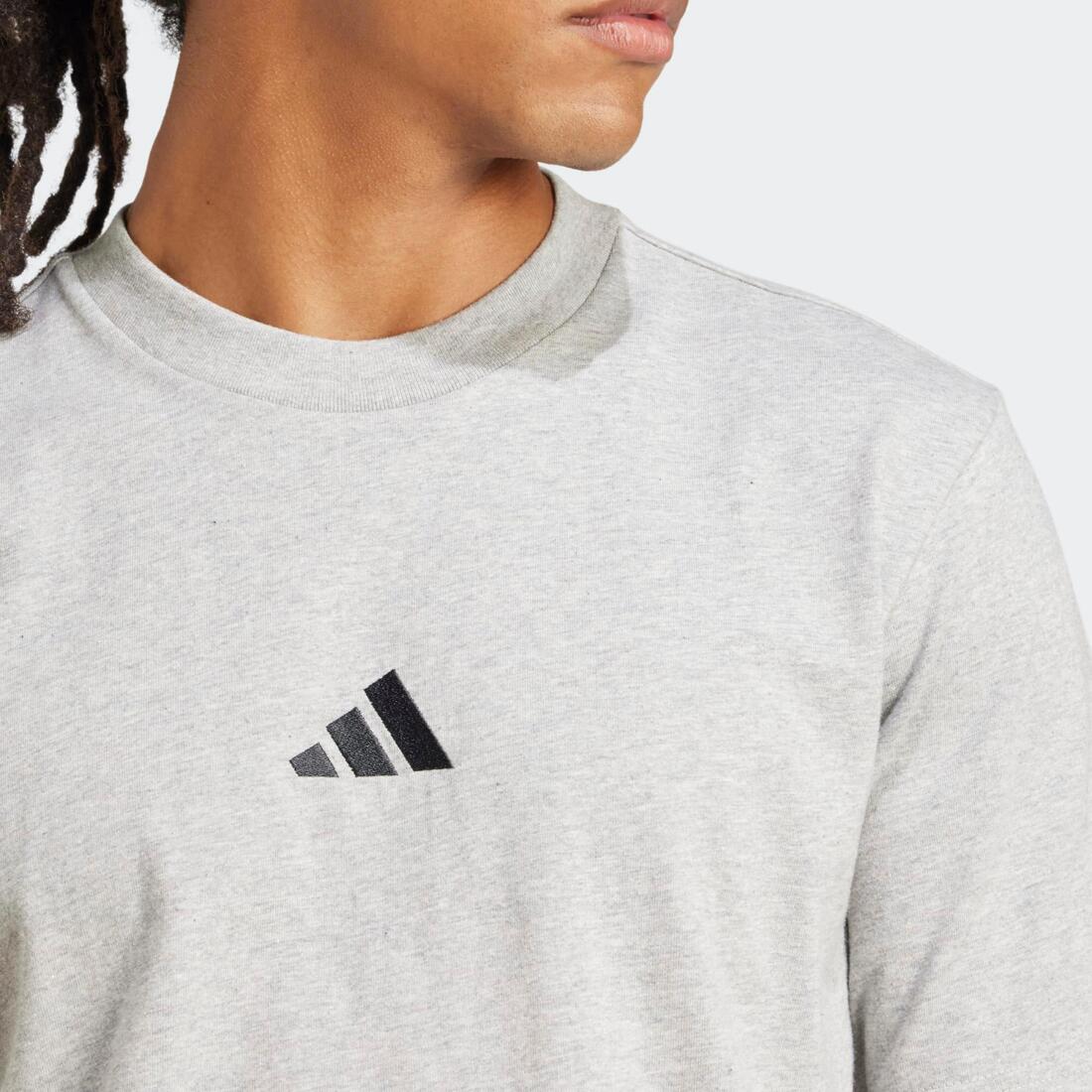 T-shirt de fitness en coton pour homme