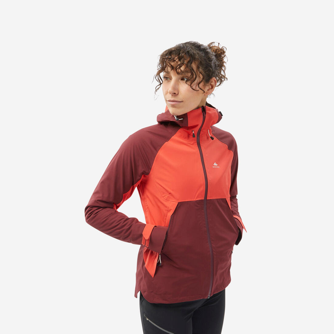Veste imperméable de randonnée montagne - MH500 Femme