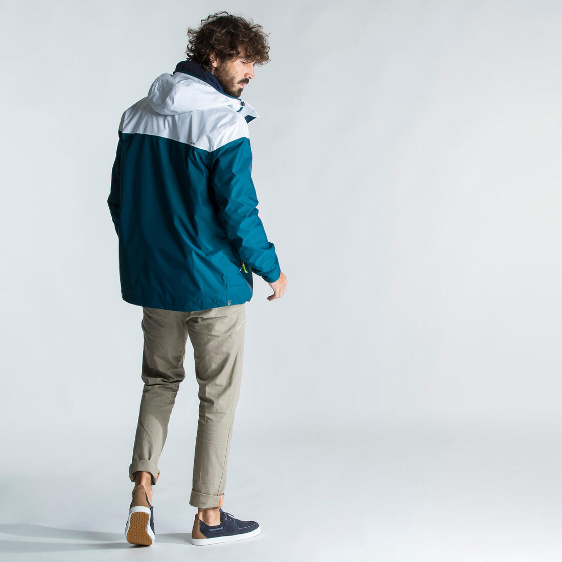 Veste imperméable de voile - veste de pluie coupe vent sailing 100