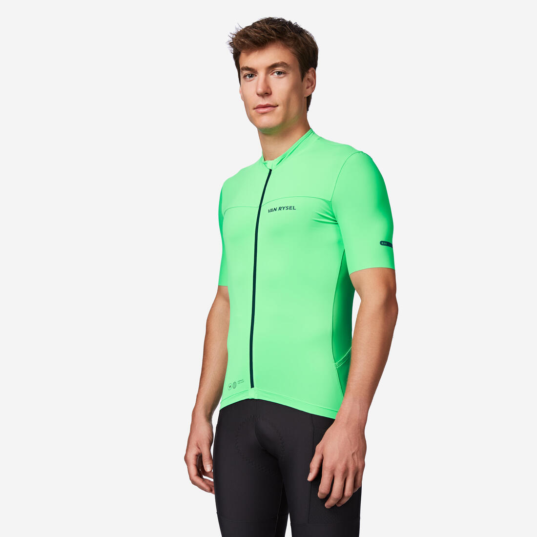 Maillot vélo route manches courtes été ajusté homme - EDR 2