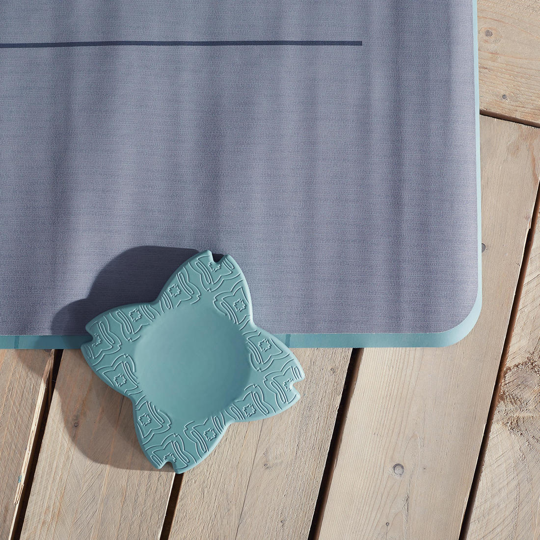 PAD / SUPPORT DE YOGA POUR GENOUX ET POIGNETS ACAJOU