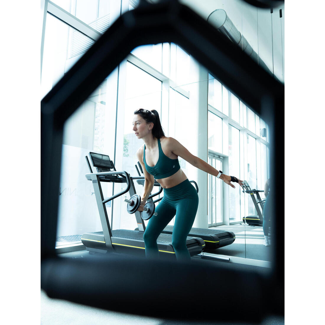 Kit haltères de musculation 20 kg avec disque de fonte en partie recyclée