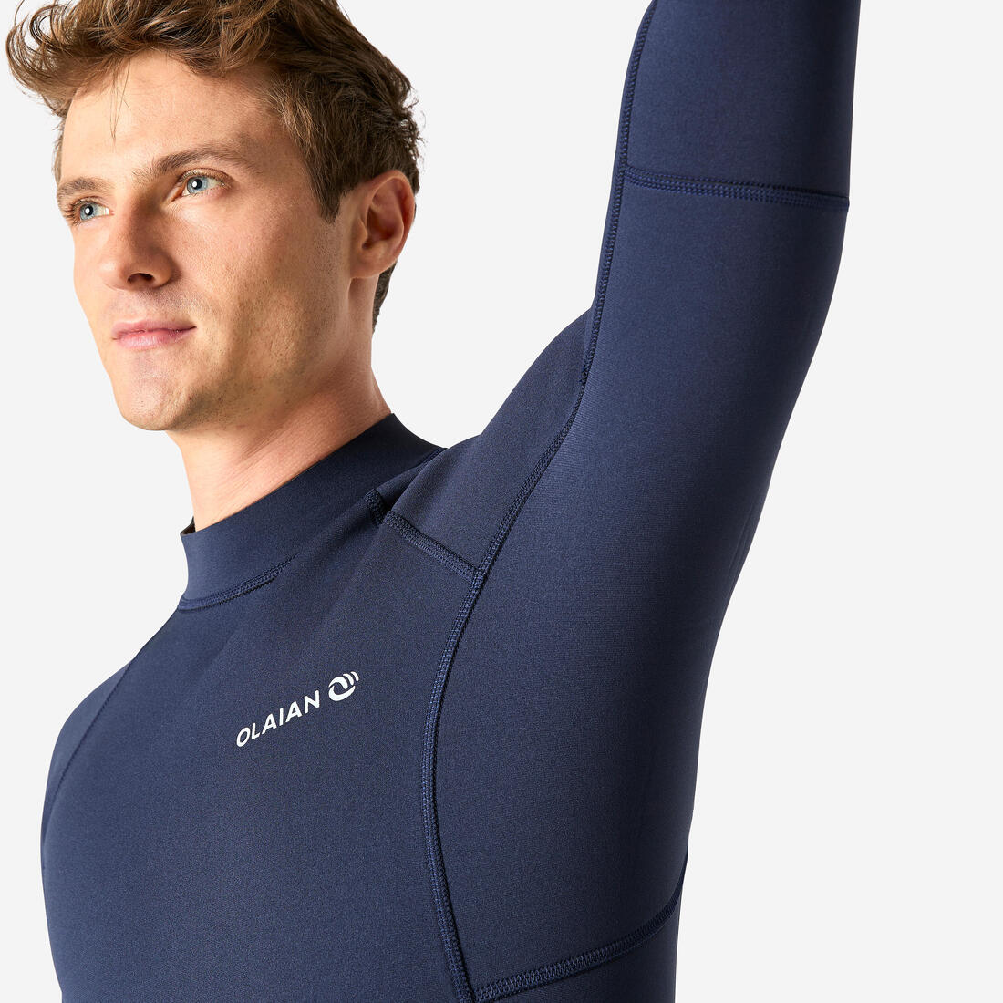 Combinaison SURF 100 Néoprène 2/2 mm Homme Bleu