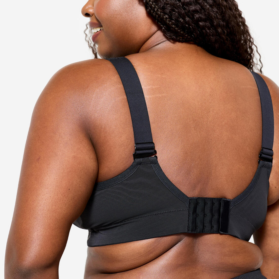 Soutien gorge bonnets E à H bretelles croisables maintien fort femme
