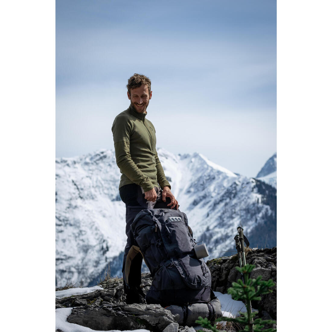 Sac à dos de trekking Homme 70+10L - MT900 Symbium