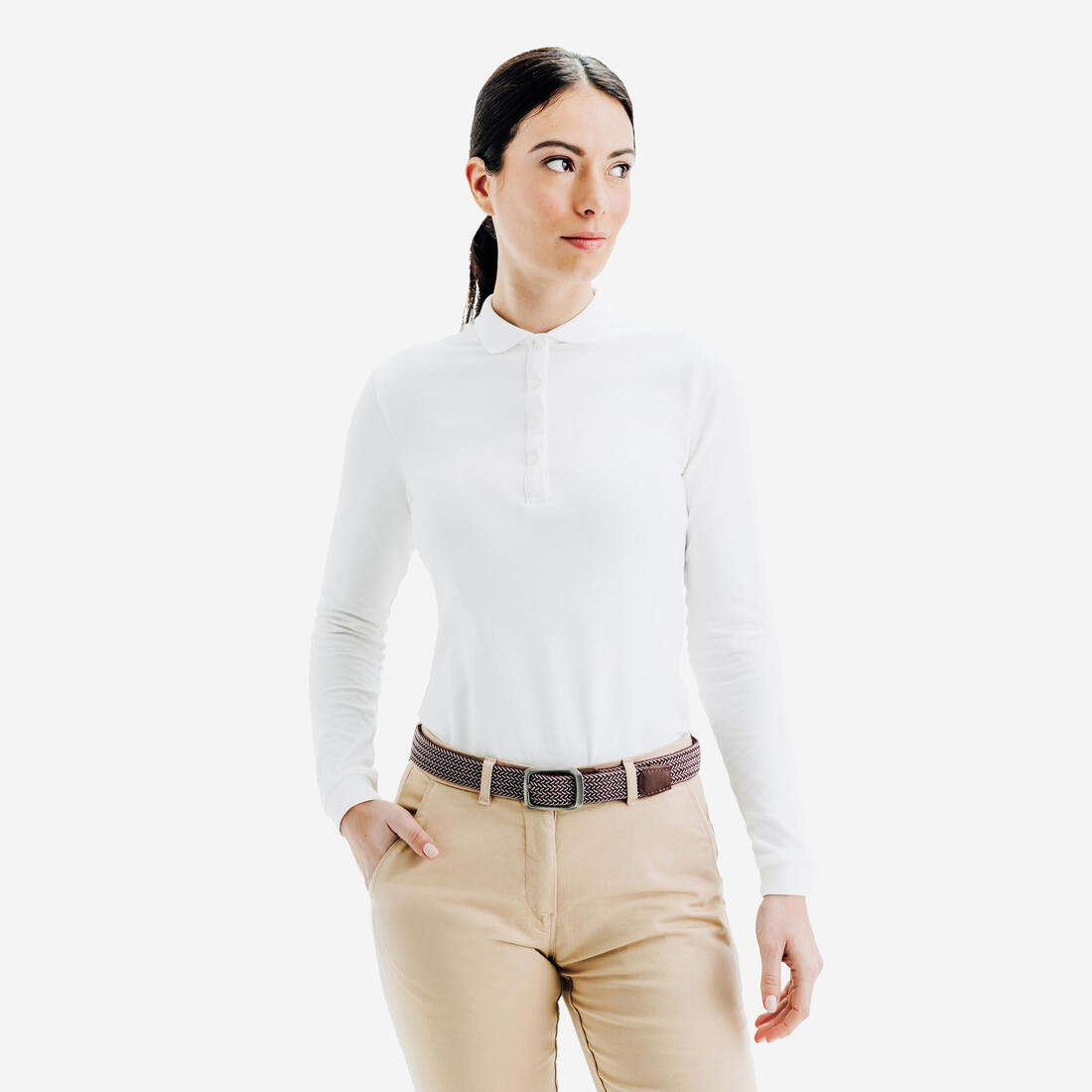 Ceinture golf tressée élastique & extensible