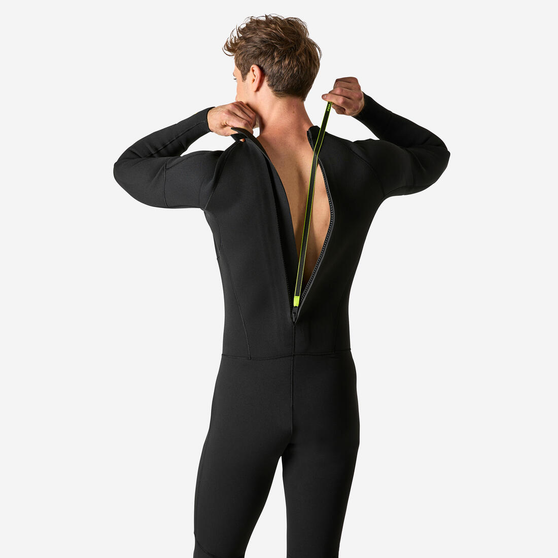 Combinaison SURF 100 Néoprène 4/3 mm homme noire