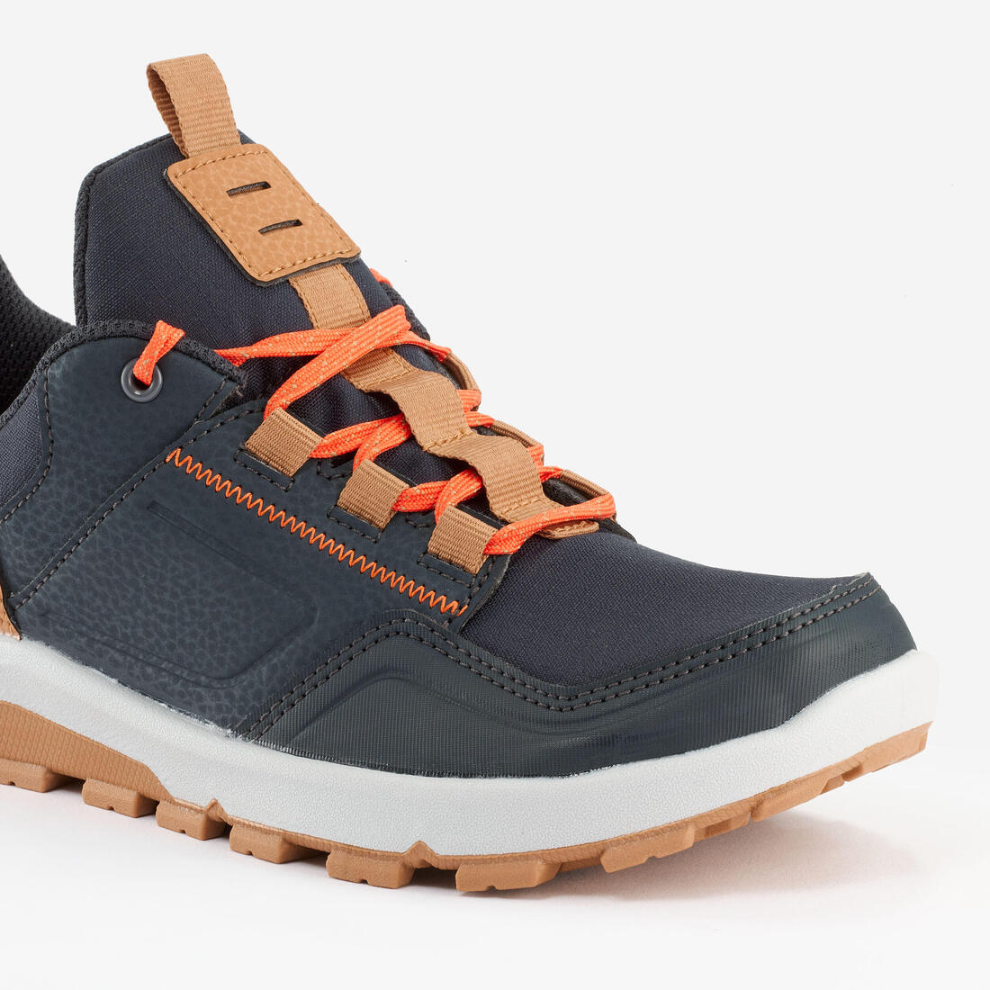 Chaussures de randonnée à lacets déperlantes 35 au 38 enfant, NH500
