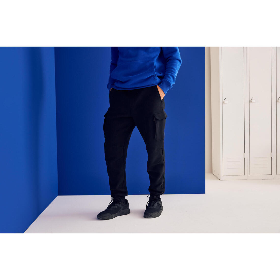 Pantalon jogging fitness homme