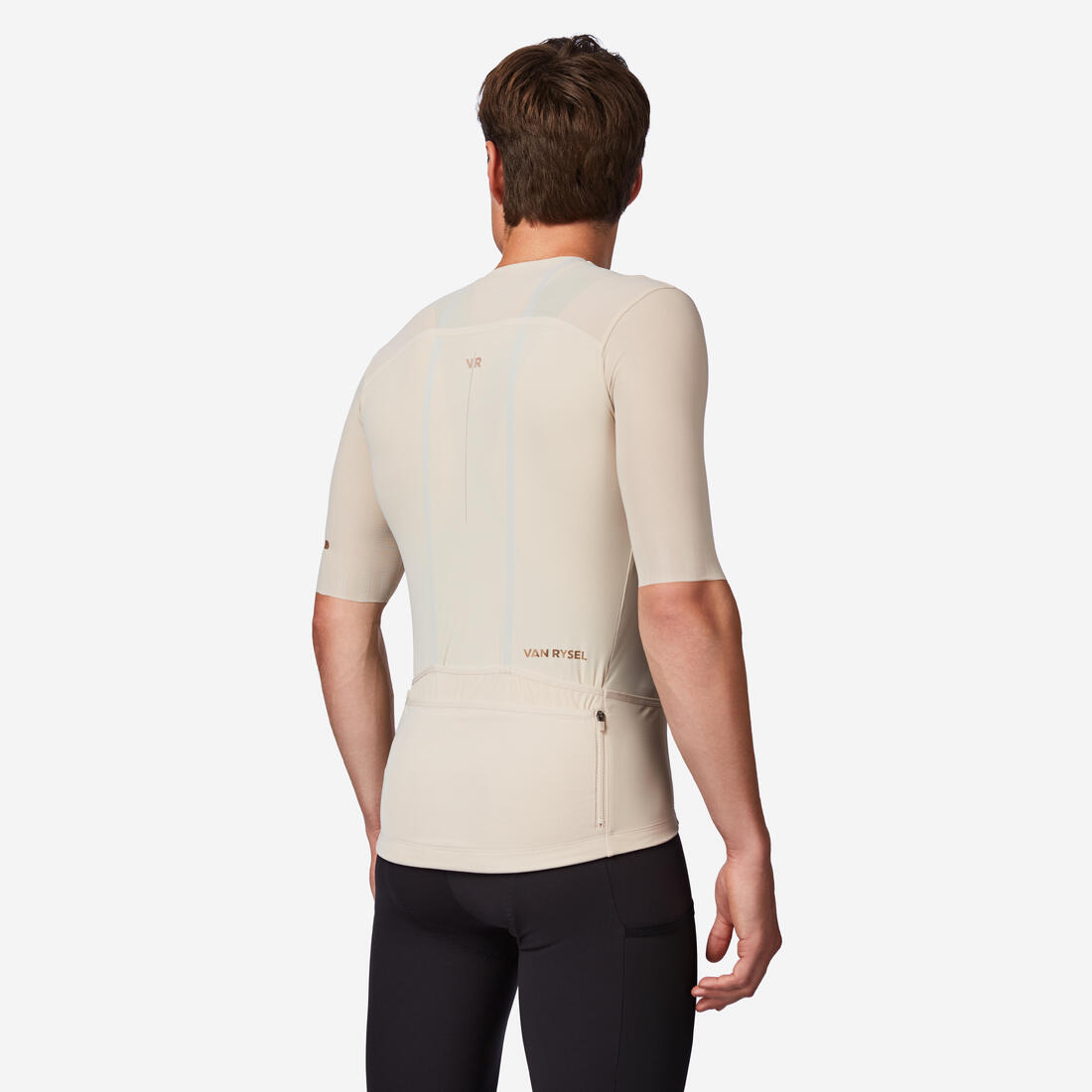 Maillot manches courtes de vélo route longue distance unisexe, EDR ULTRA