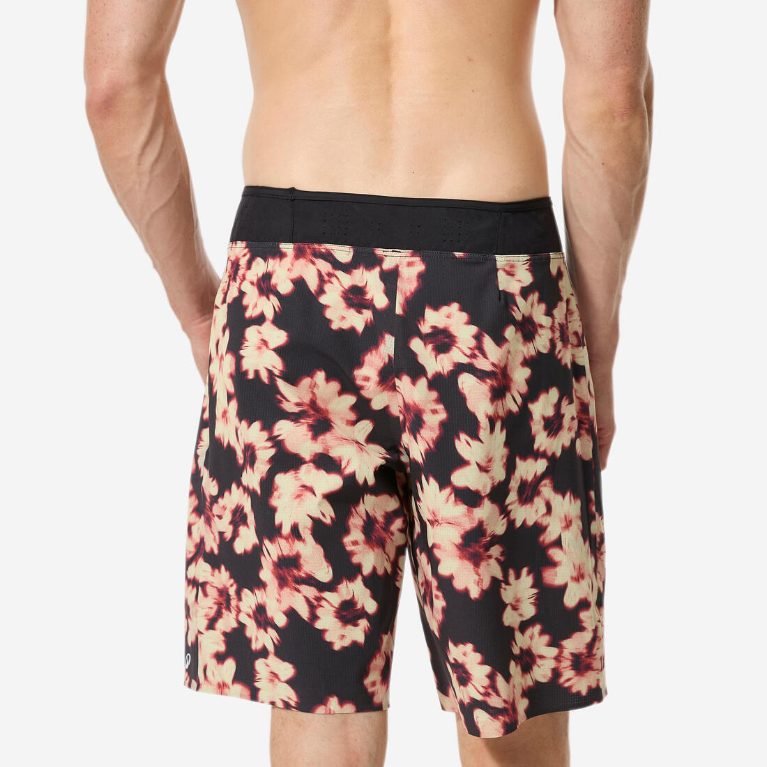 Boardshort surf short de bain long 20" homme, 900 Super dude bi-color