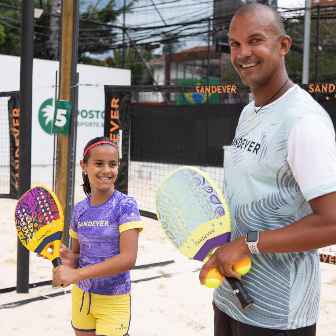 set raquettes Beach Tennis SET BTR 510