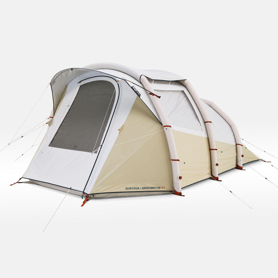 Tente de camping gonflable 4 places, Fresh & Black, Air Seconds 4.1 beige
