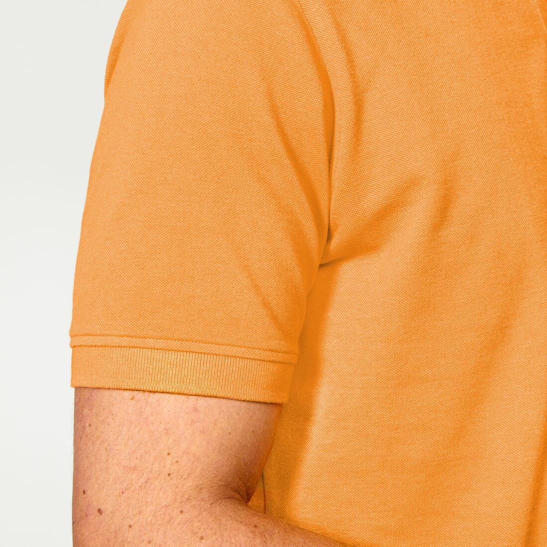Polo de golf en coton polyester manches courtes homme, MW500