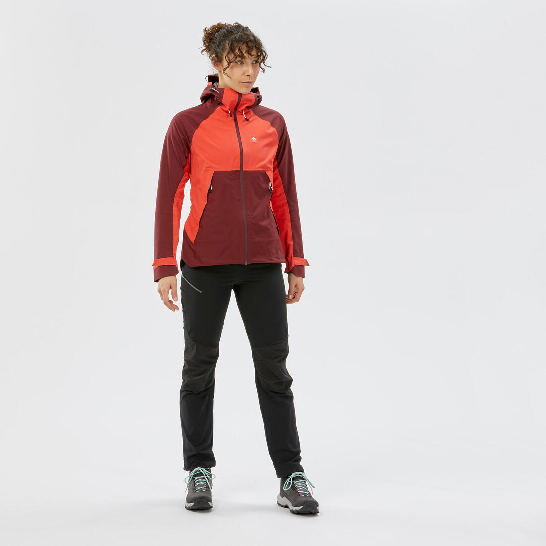 Veste imperméable de randonnée montagne - MH500 Femme
