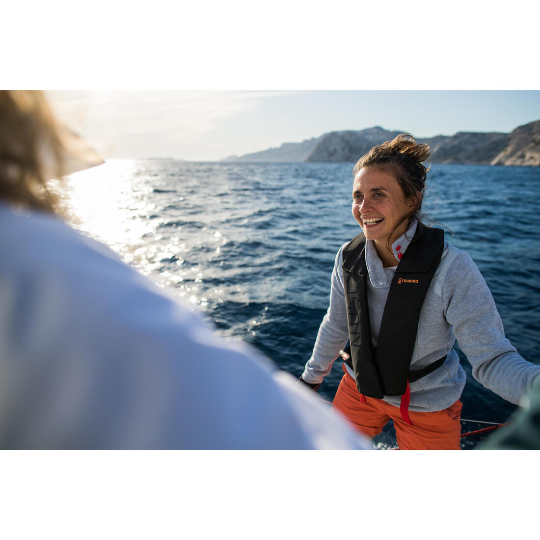 Short de voile femme SAILING 100 Navy
