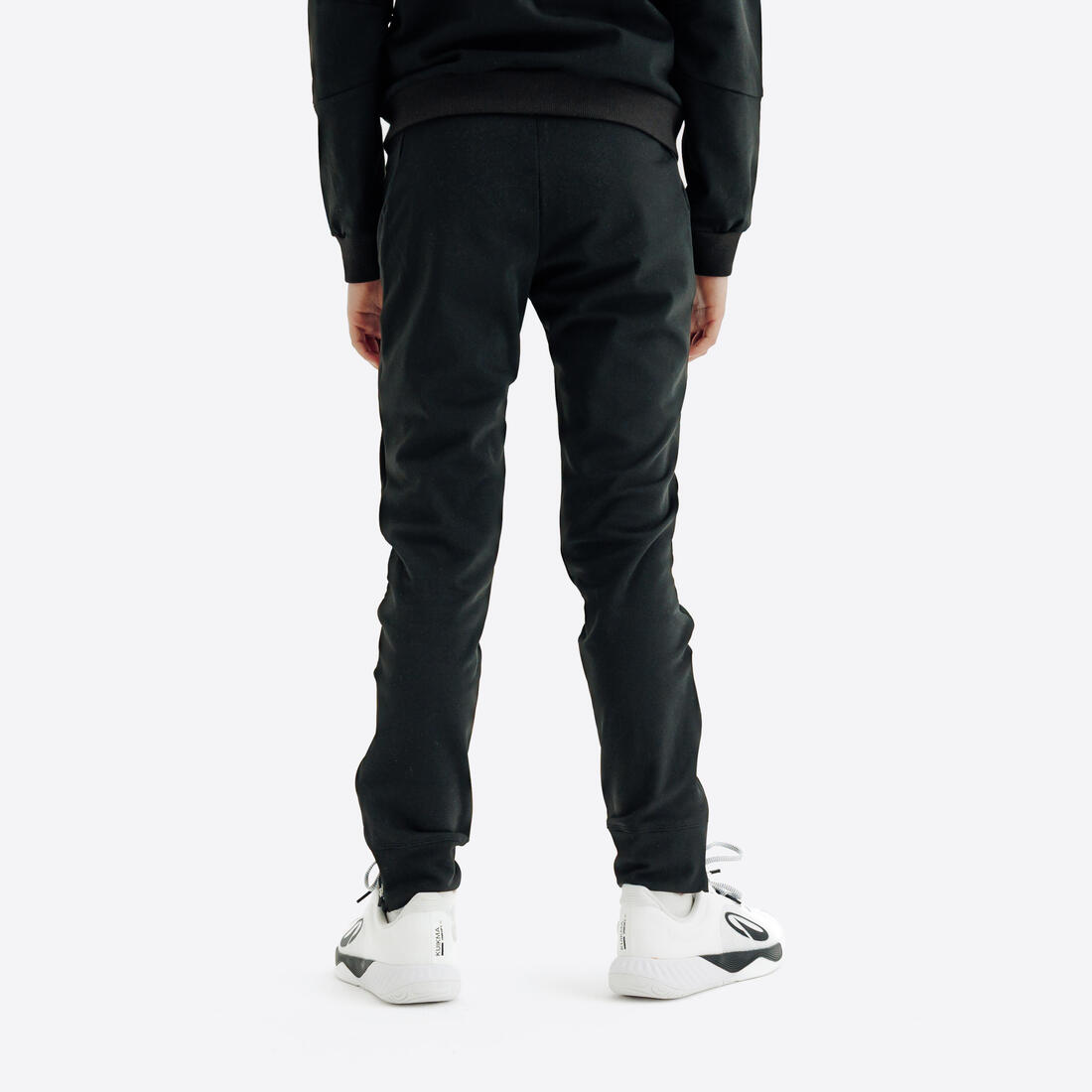 Pantalon de tennis garcon - tpa 500 noir