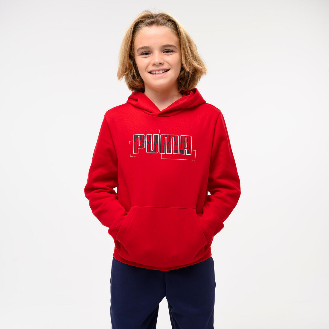 Sweat à capuche imprimé enfant