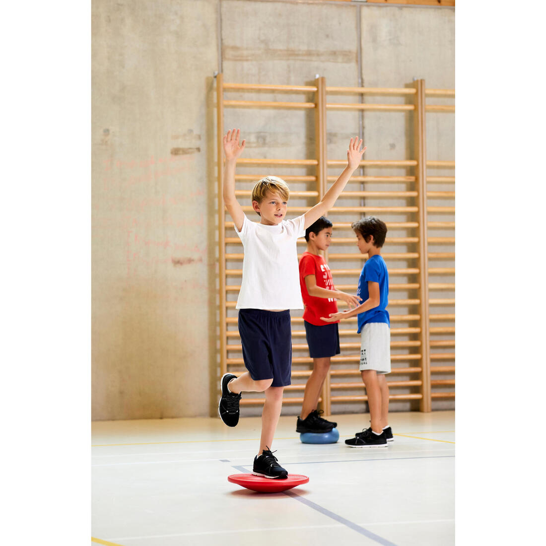 Short enfant coton - Basique marine