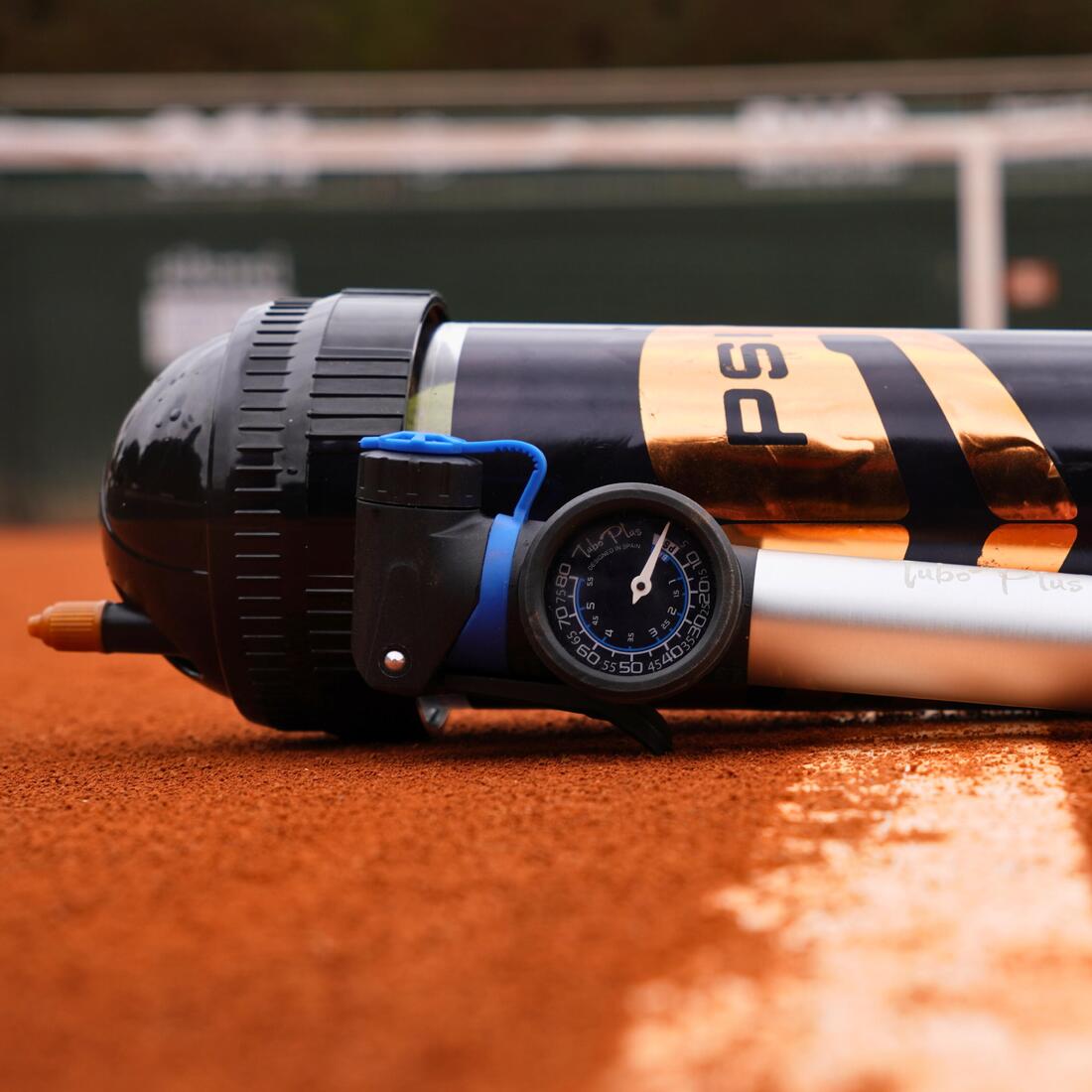 Pressurisateur de balles de tennis 4 balles - TuboX4 29PSI + pompe