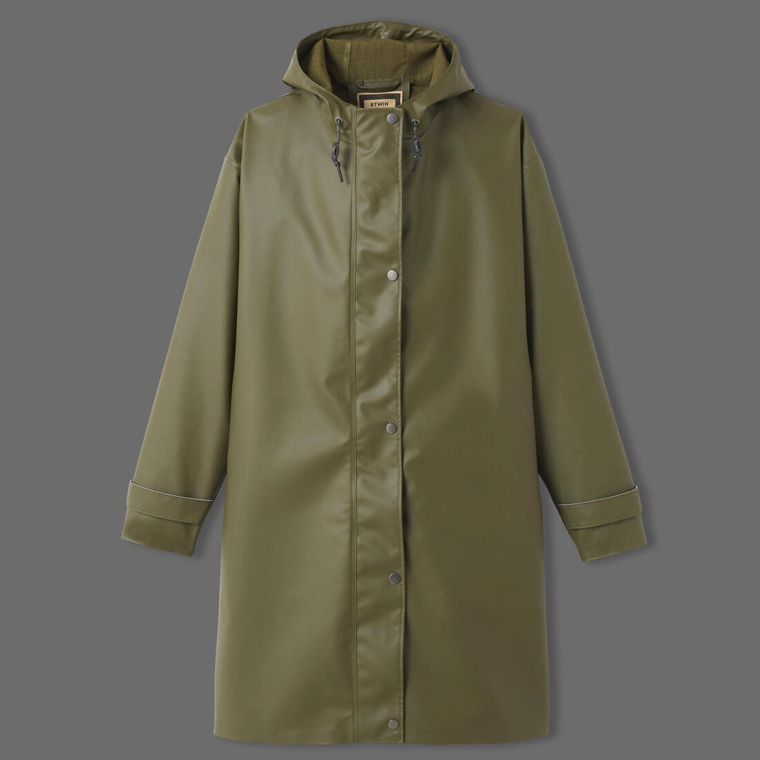 Parka imperméable vélo ville unisexe
