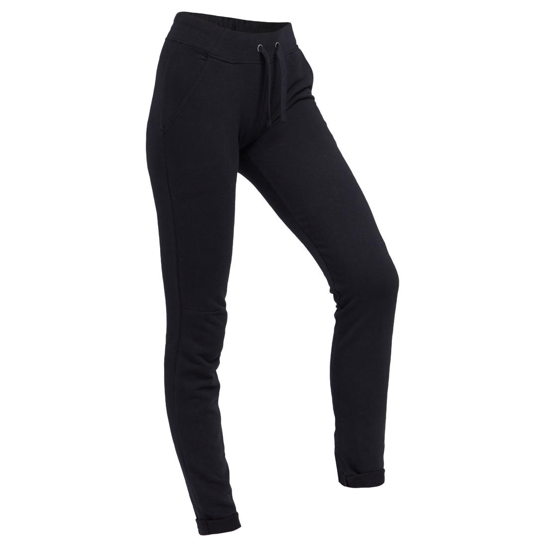 Pantalon Jogging Slim Fitness Femme - 500 gris