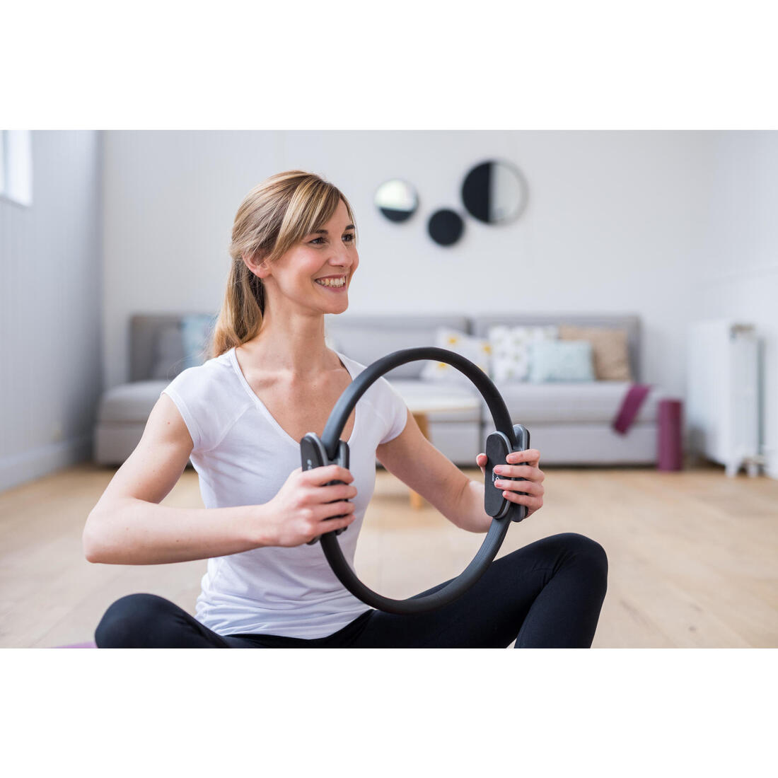 ANNEAU PILATES RING NOIR