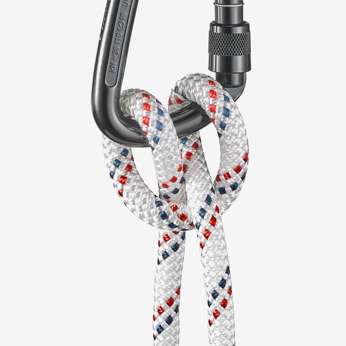 Corde semi-statique 10,5 mm X 20 m - STAT 10,5 Blanche