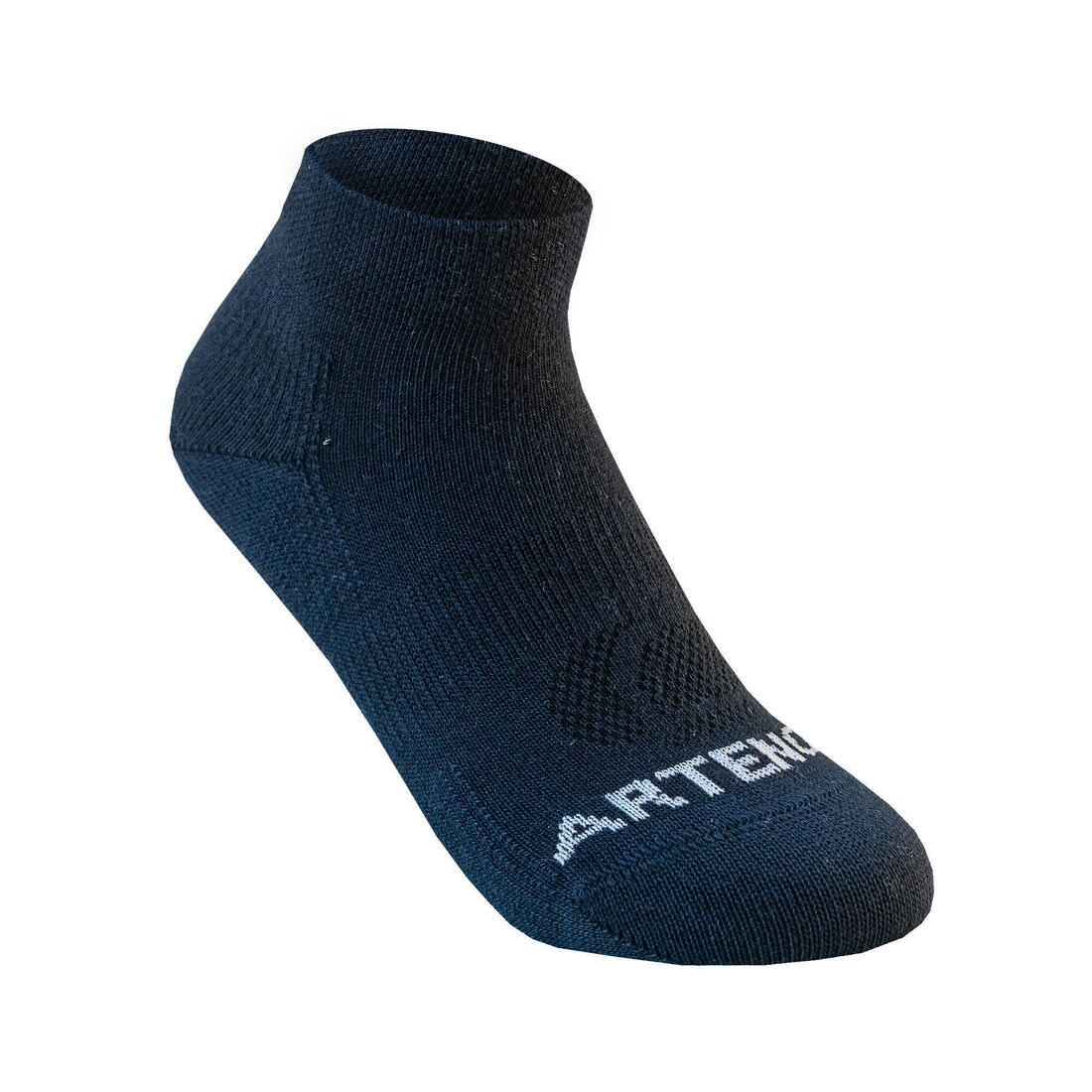CHAUSSETTES DE SPORT ENFANT MI-HAUTES RS 160 MARINE LOT DE 3