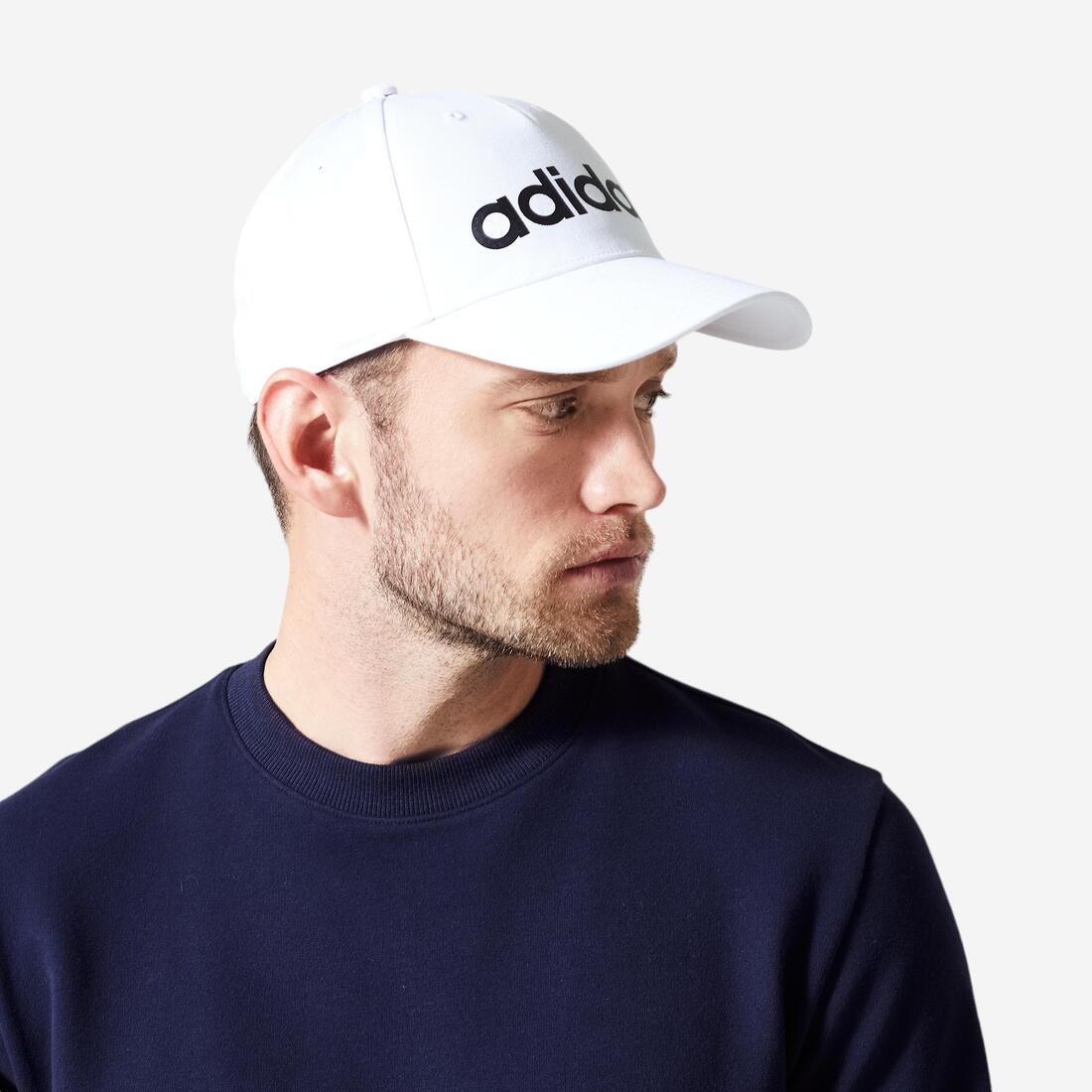 Casquette de sport ajustable, blanc