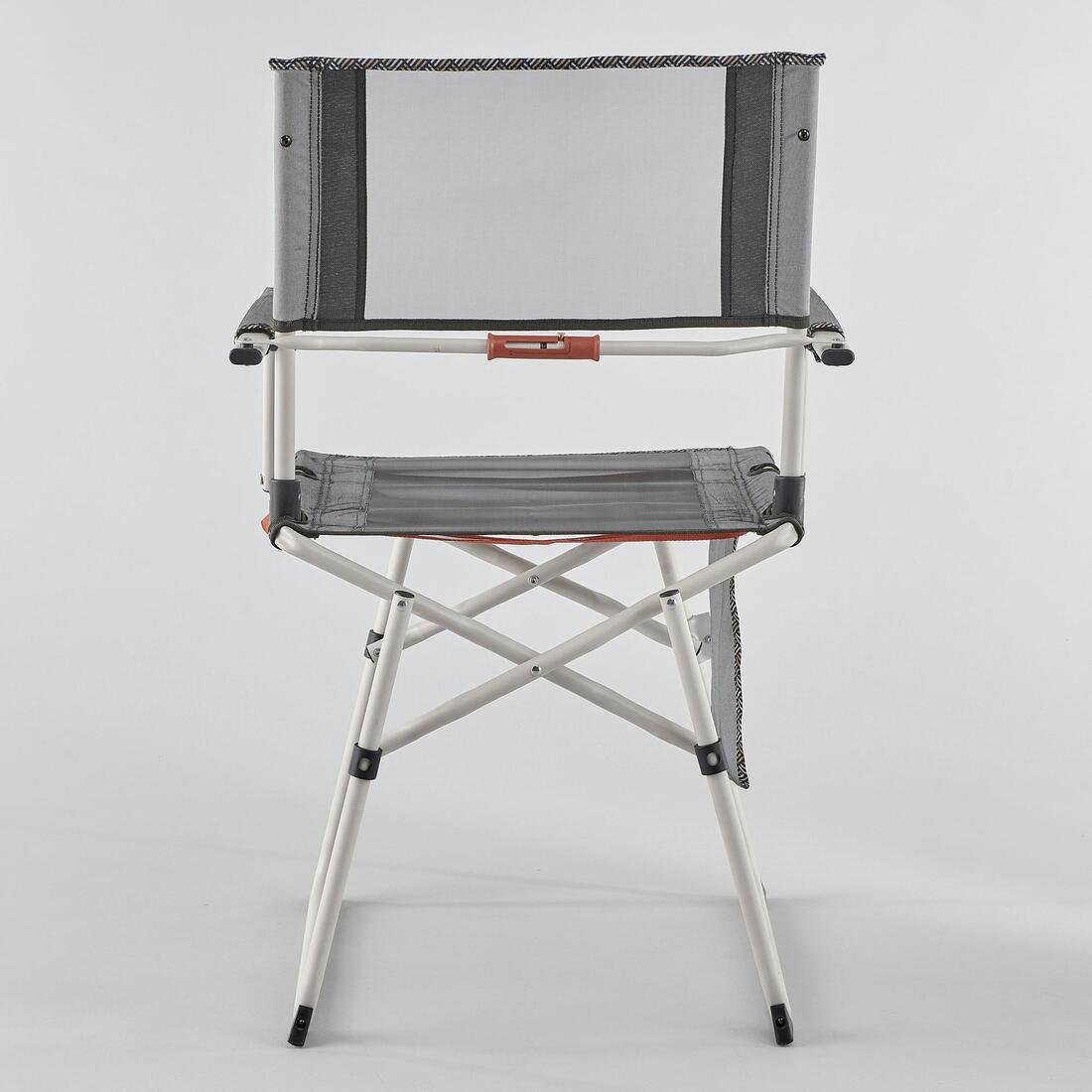 Chaise de camping pliante avec accoudoir
