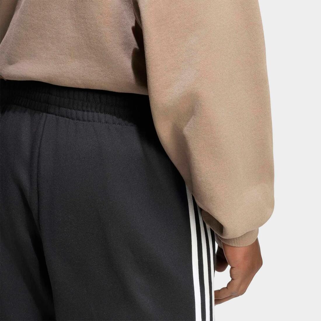 Pantalon en coton adulte, noir