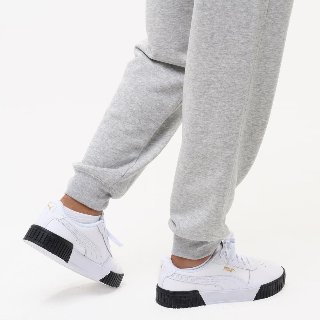 Pantalon de jogging confortable femme, gris