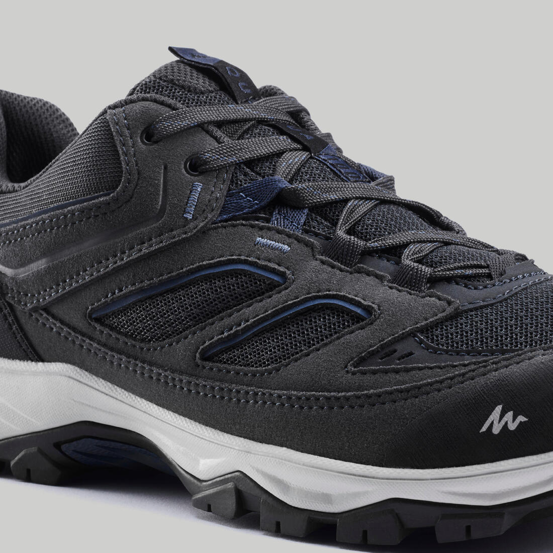 Chaussures de randonnée homme, MH100 gris