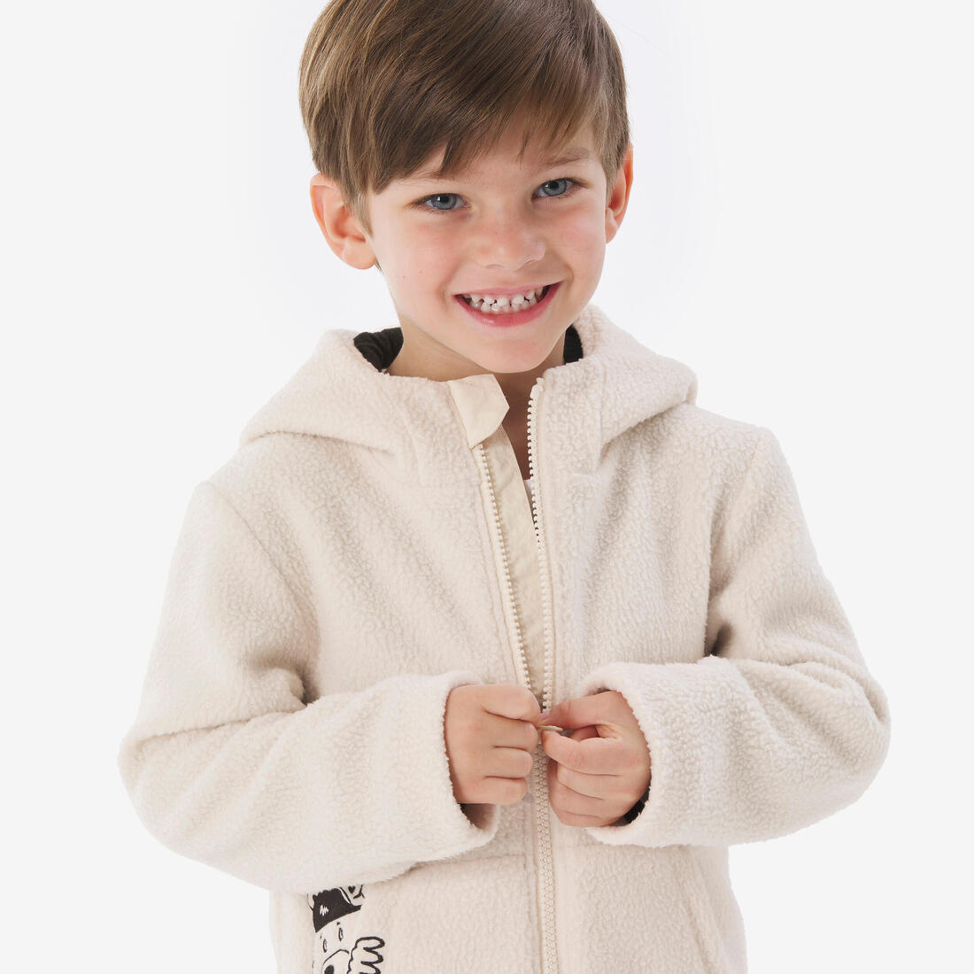 Veste polaire sherpa enfant 2-6 ans, NH500